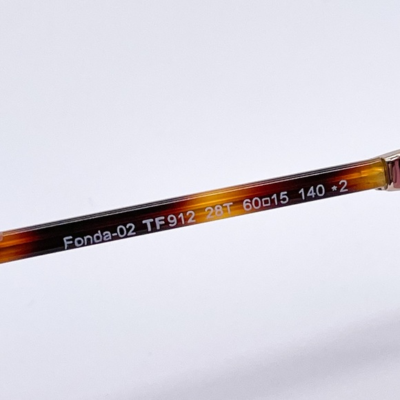NEW TOM FORD FONDA-02 TF912 28T ROUND WOMEN’S SUNGLASSES TOM FORD FT0912/S - Picture 11 of 13